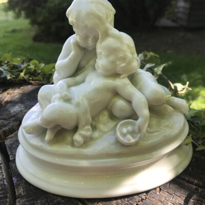 Early 19c Blanc de Chine Figurines of Babies