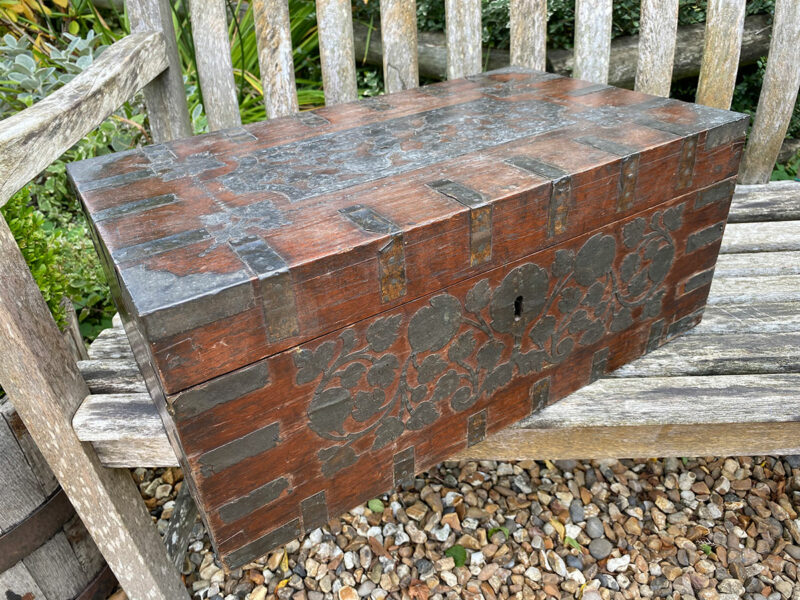 Carved Indian Spice Box