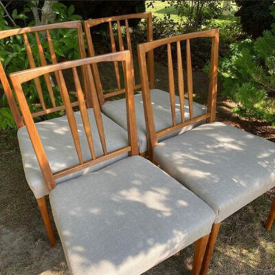 Set of Four Gordon Russell Teak Dining Chairs c1954