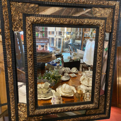 Victorian Bevelled Cushion Mirror