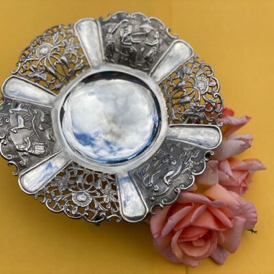 Solid Silver Taza