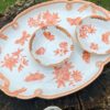 HEREND Hand Painted, Gilded Porcelain Mocha/Cabaret Set - Image 6