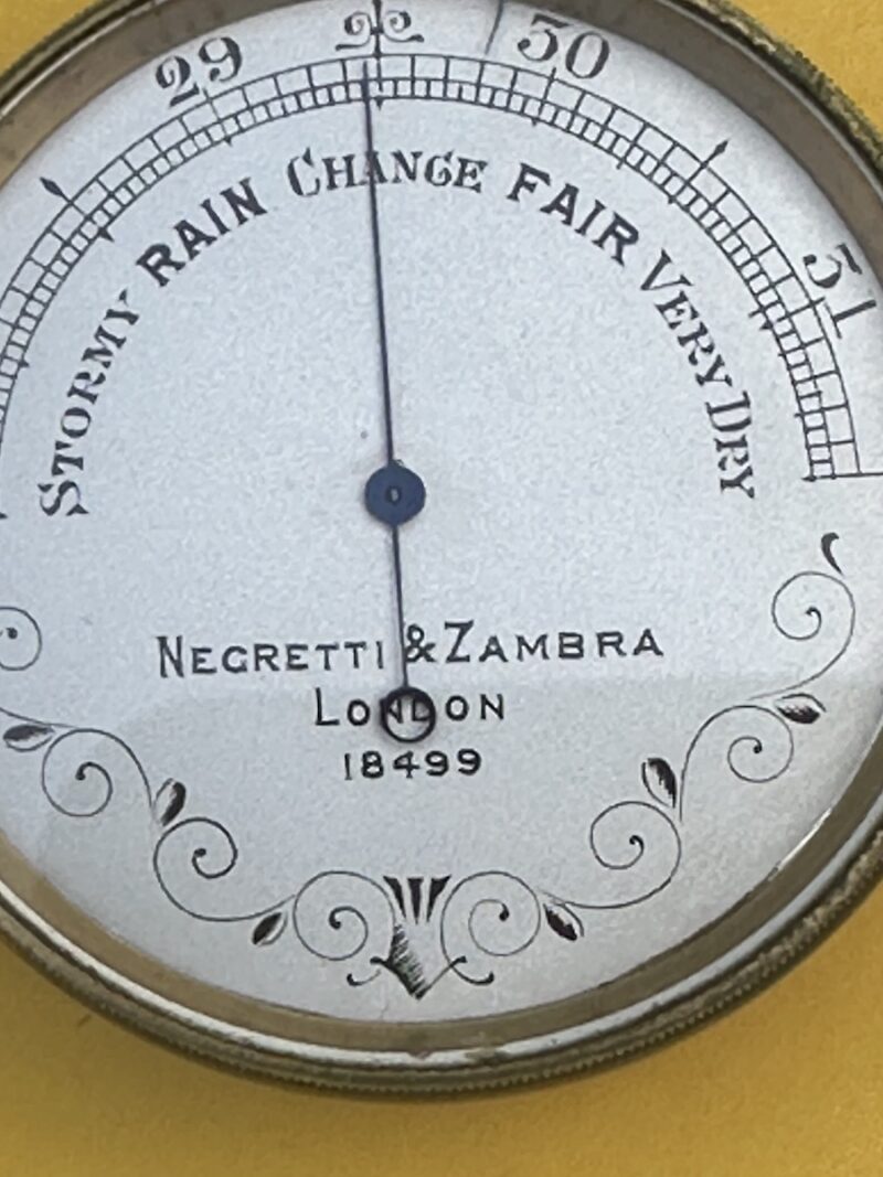 NEGRETTI & ZAMBRA Pocket Barometer - Image 4