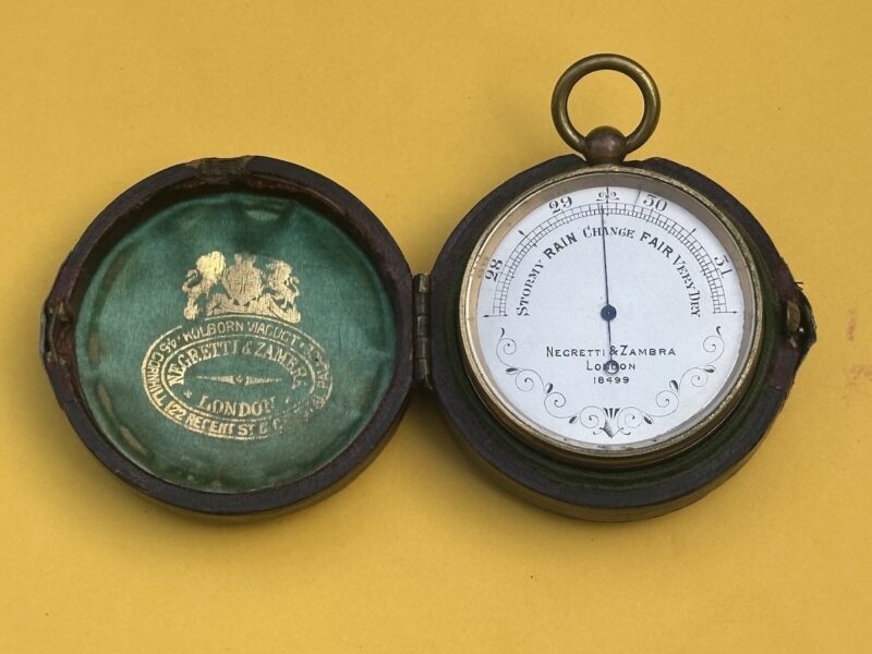 NEGRETTI & ZAMBRA Pocket Barometer