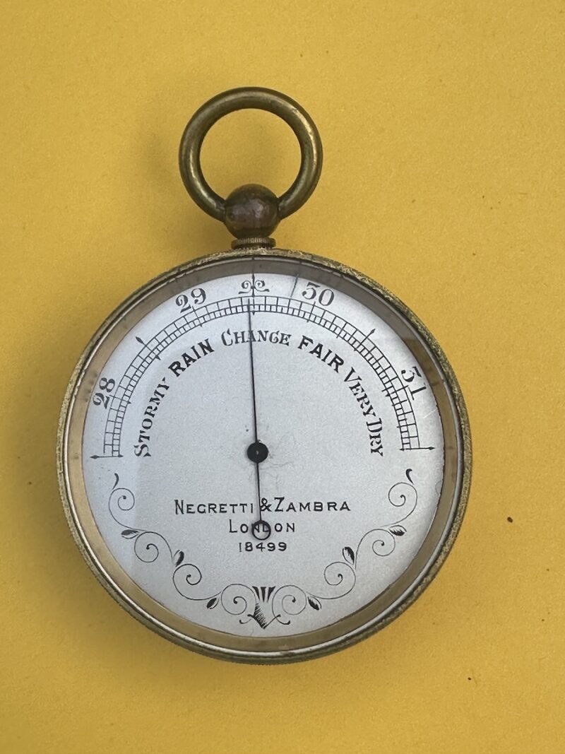 NEGRETTI & ZAMBRA Pocket Barometer - Image 2