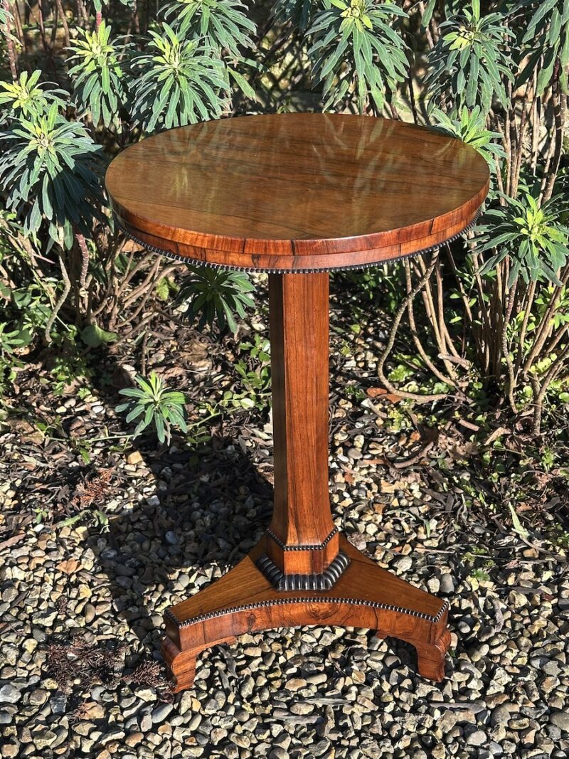 William IV Rosewood Circular Occasional Table