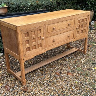 ARTS & CRAFTS Cotswold School Solid Oak Sideboard