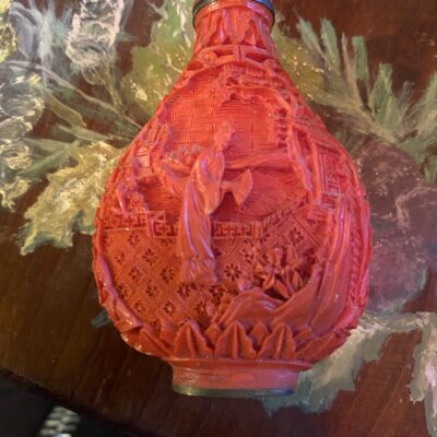 Chinese Hand Carved Snuff Bottle