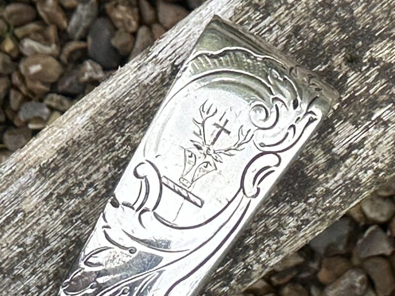 Irish Stirling Silver Ladle c1780 - Image 4