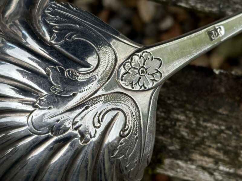 Irish Stirling Silver Ladle c1780 - Image 3