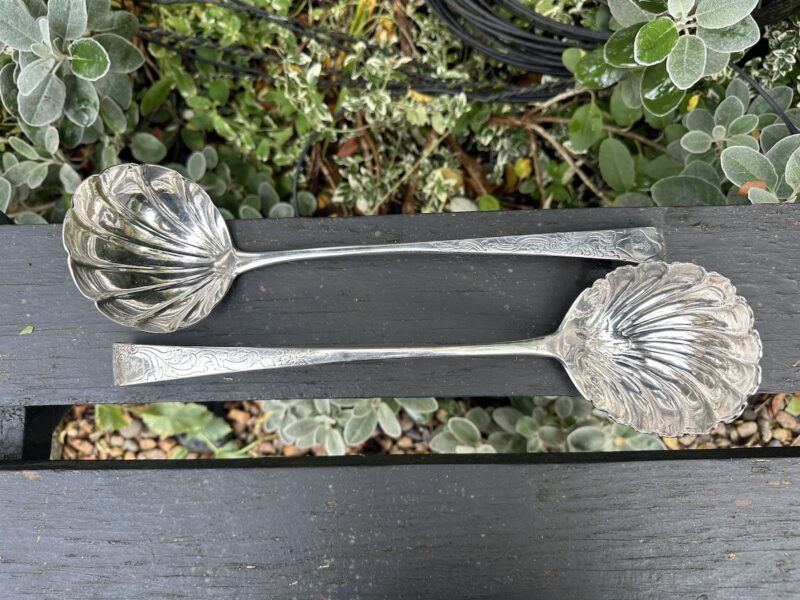Irish Stirling Silver Ladle c1780