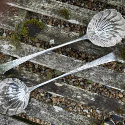 Irish Stirling Silver Ladle c1780