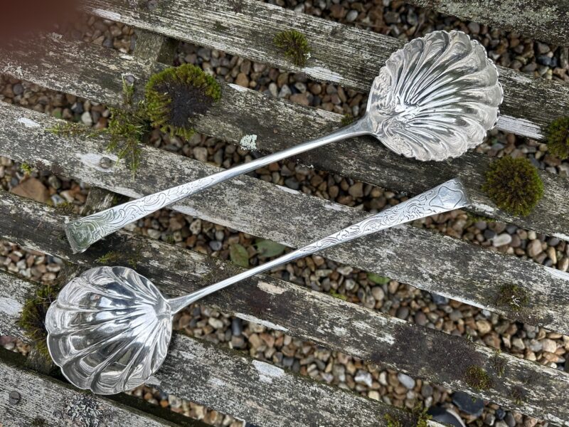 Irish Stirling Silver Ladle c1780 - Image 2