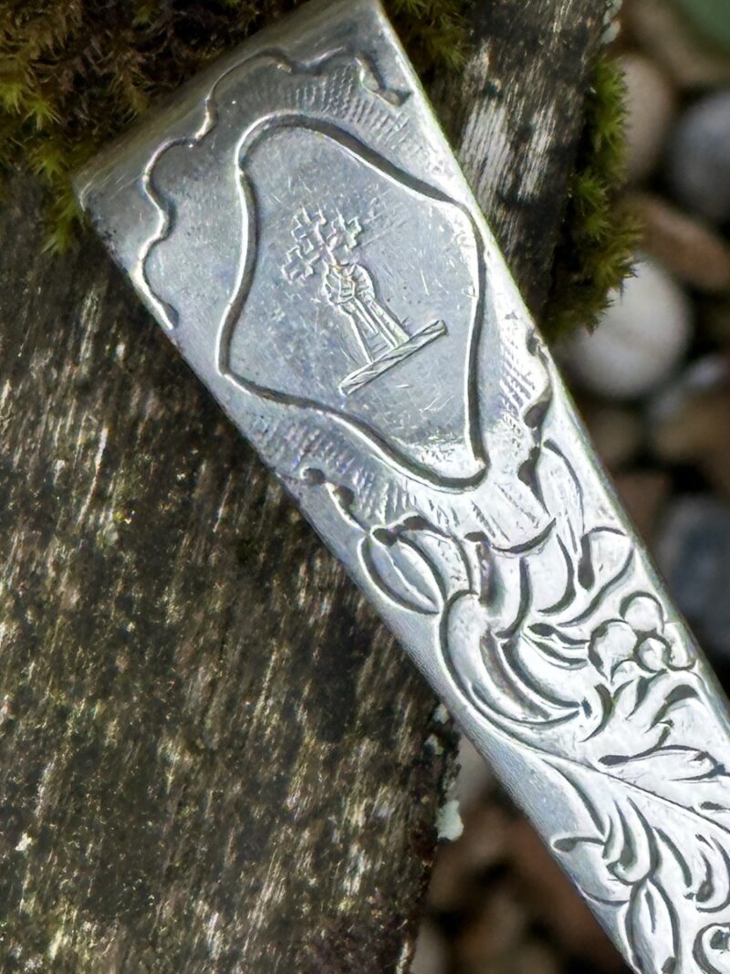 Irish Stirling Silver Ladle c1780 - Image 3