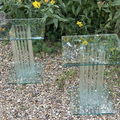 TONELLI  Italian Designer Pair of Coffee Tables