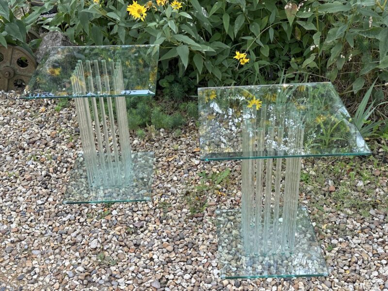 TONELLI  Italian Designer Pair of Coffee Tables