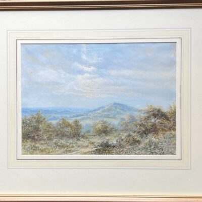 WALTER DUNCAN Original Signed Watercolour ‘Newlands Corner’