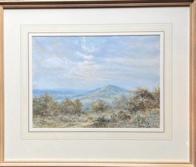 WALTER DUNCAN Original Signed Watercolour ‘Newlands Corner’