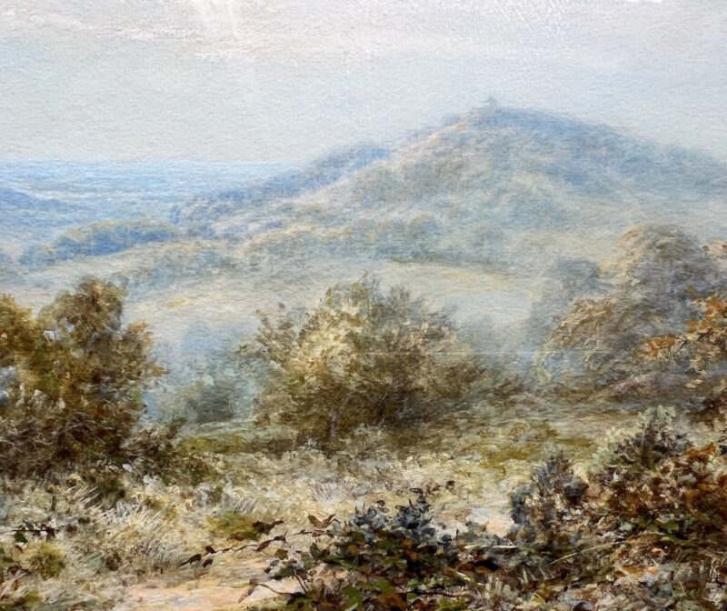 WALTER DUNCAN Original Signed Watercolour ‘Newlands Corner’ - Image 3
