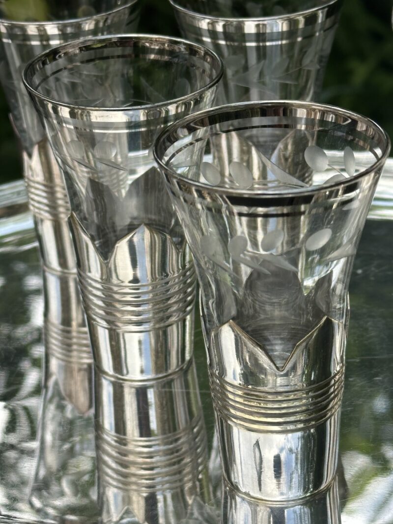 Art Deco Silver Plated Cocktail Set - Image 2
