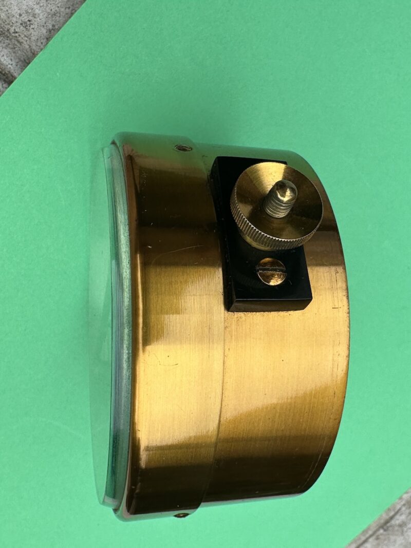 Cased Gilded Brass Galvanometer - Image 2