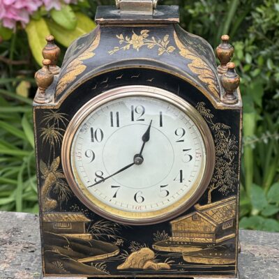 Early 20c French Chinoiserie Timepiece