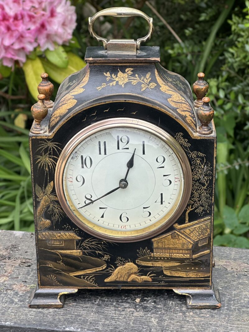 Early 20c French Chinoiserie Timepiece