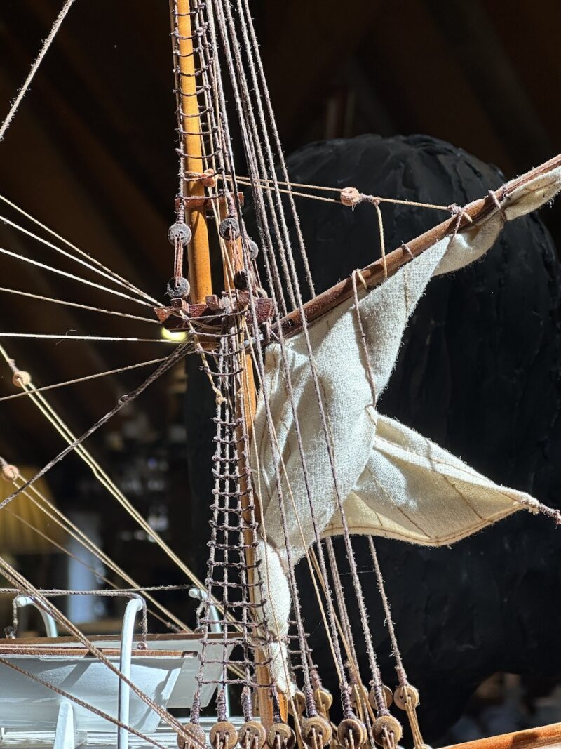 Painted Model of The RRS Discovery - Shackleton - Image 4