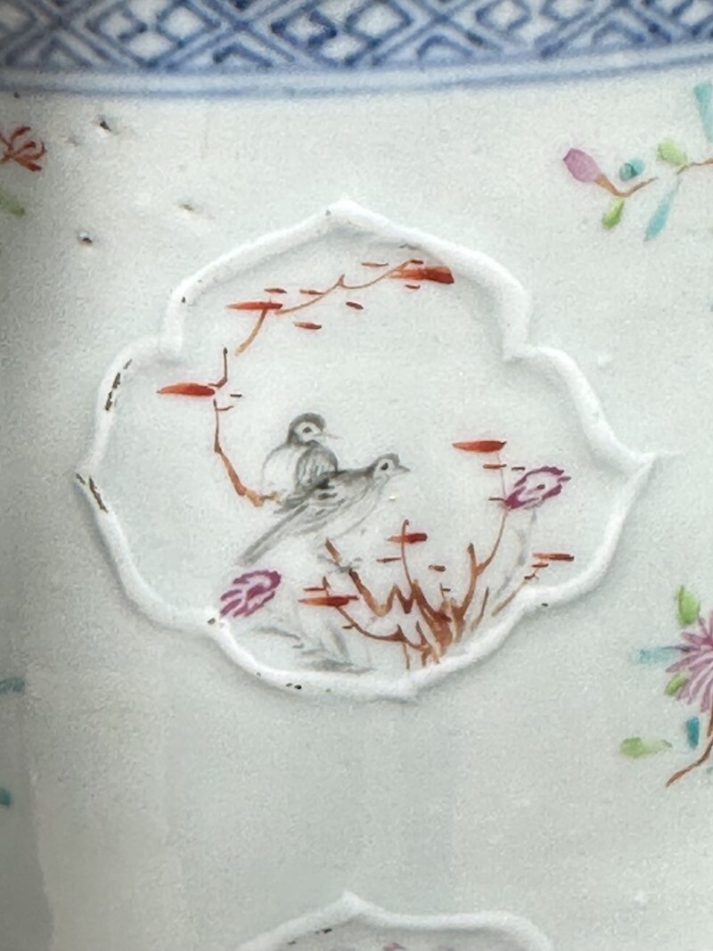 Trio of Chinese Ascending Sized Mugs Quinlong 18c - Image 7