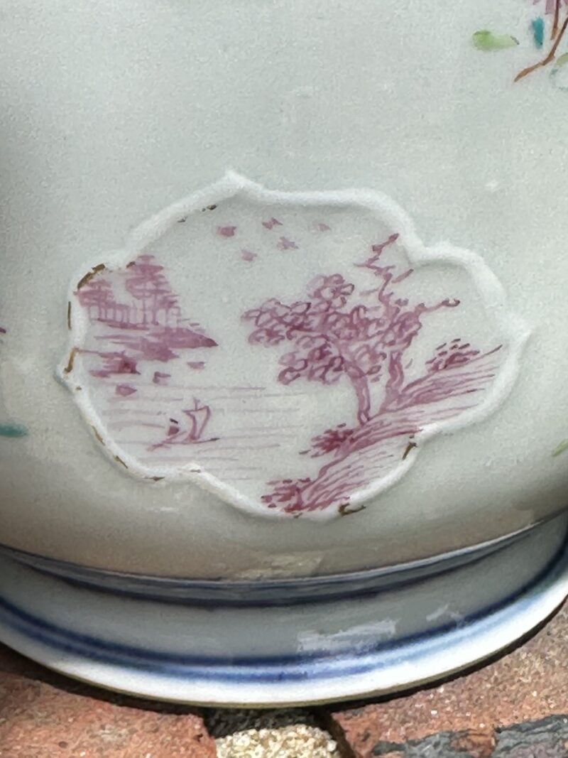 Trio of Chinese Ascending Sized Mugs Quinlong 18c - Image 8