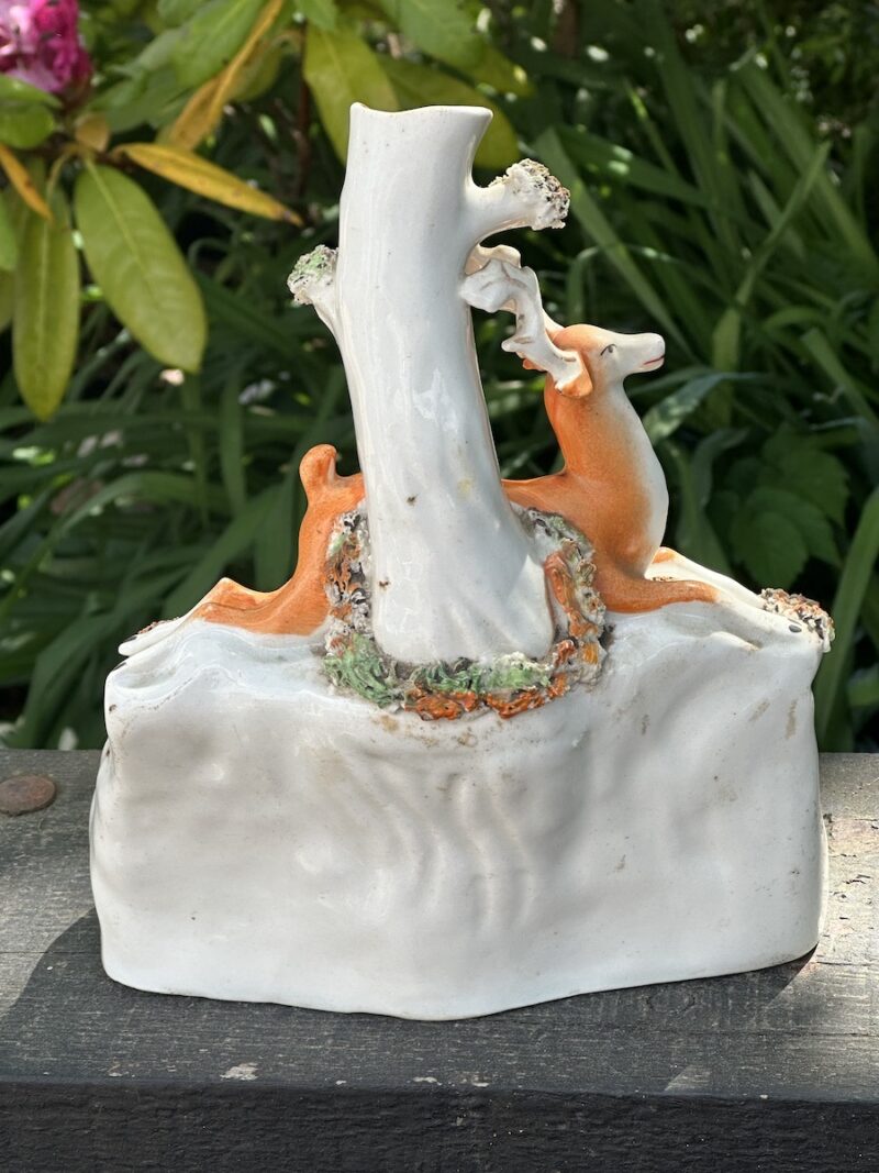 Victorian Staffordshire Spill Vase - Image 2