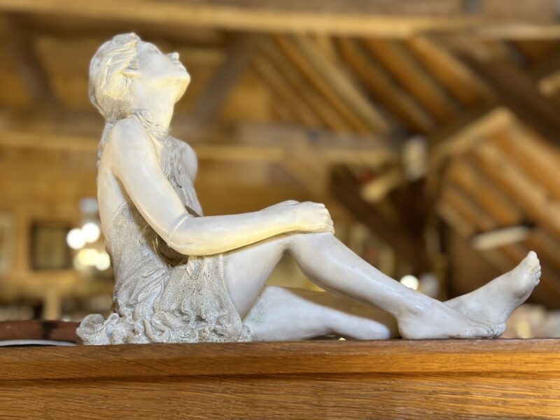 Vintage Moulded Figure of a Young Lady