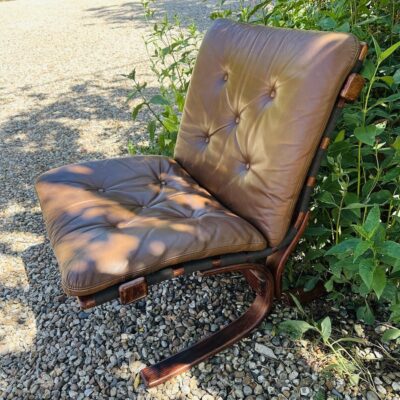 INGMAR RELLING Iconic ‘Siesta’ Leather Chair 1968