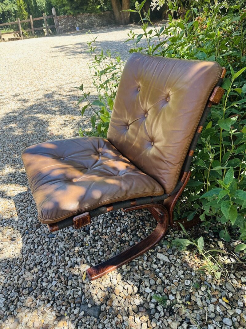 INGMAR RELLING Iconic ‘Siesta’ Leather Chair 1968