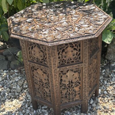 Late Victorian Anglo Indian Campaign Tea Table