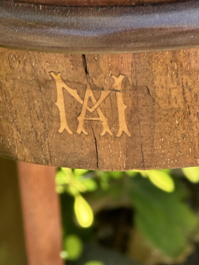 Georgian 'Royal' Oval Urn Stand / Wine Table - Image 4