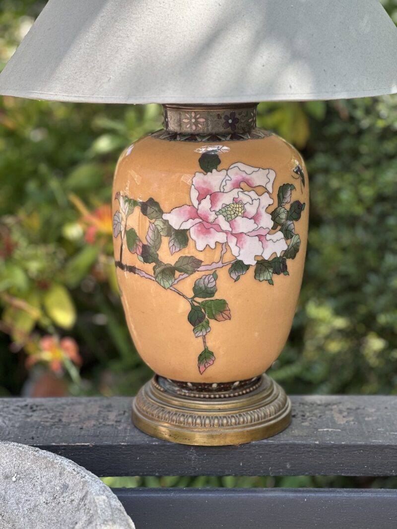 Chinese Cloisonné Lamp
