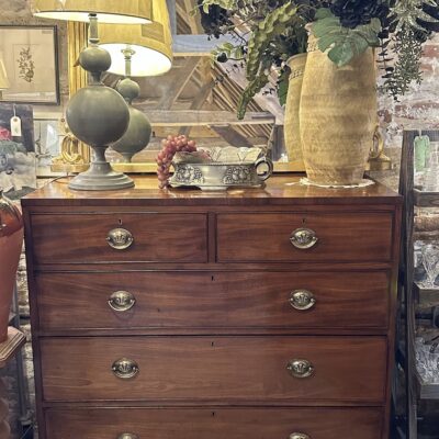 Georgian Mahogany Chest Of Drawers