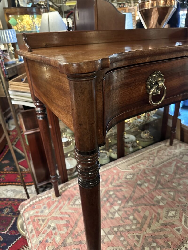 19c Mahogany Side Table - Image 2