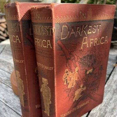 In Darkest Africa by Henry M Stanley - 2 Volumes (1st Editions) 1890