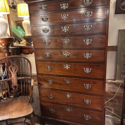 19c Mahogany Tall Chest of Drawers