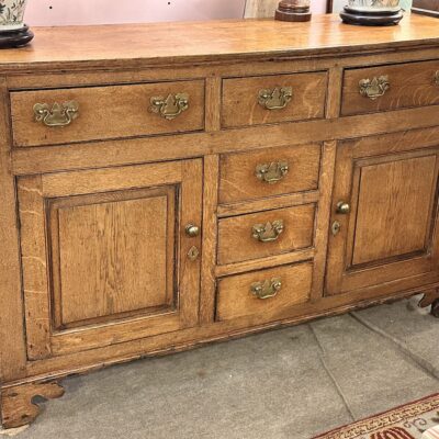 Georgian Oak Dresser Base