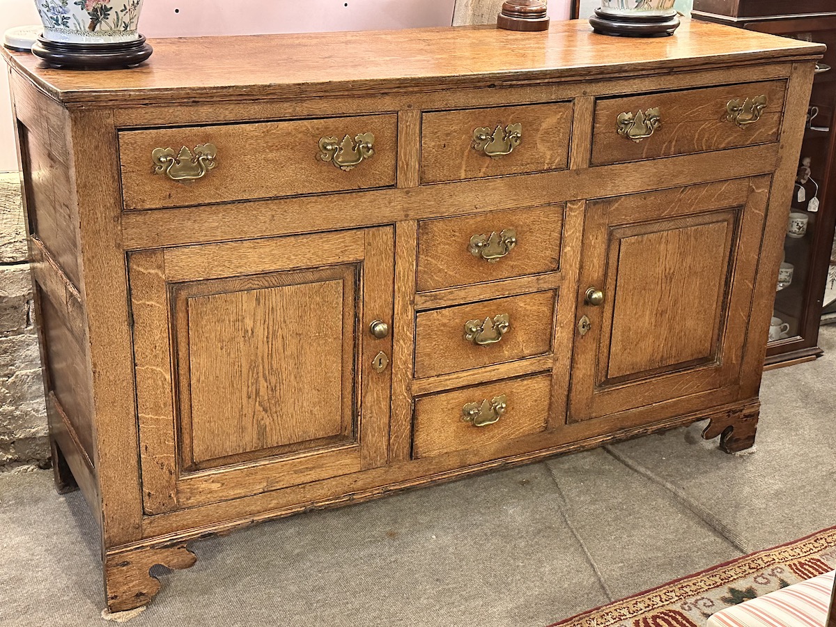 Georgian Oak Dresser Base