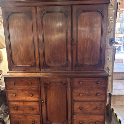 Victorian Mahogany Housekeeper’s Cabinet